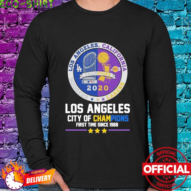 lakers dodgers championship shirt