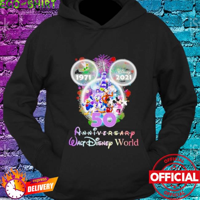 1971-2021 50th anniversary Walt Disney World shirt, hoodie