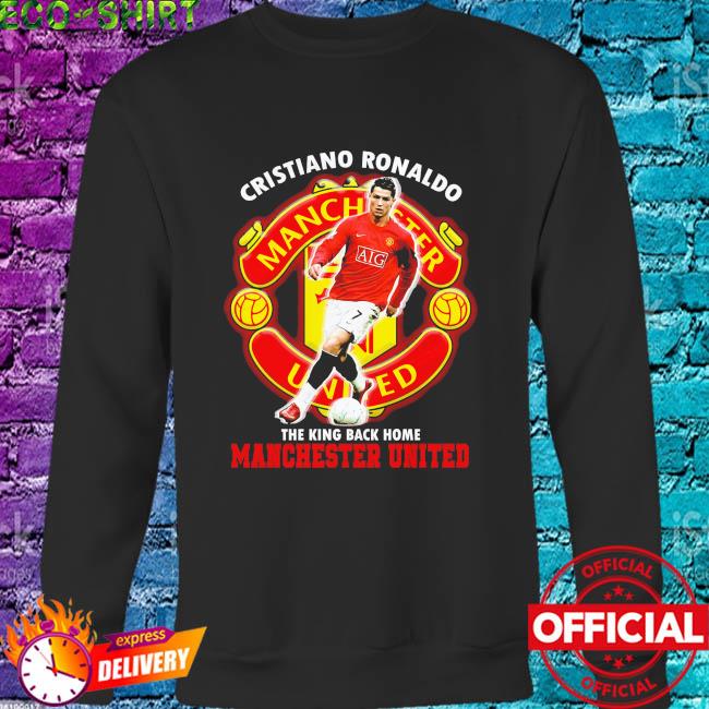 Cristiano Ronaldo the king back home Manchester United shirt