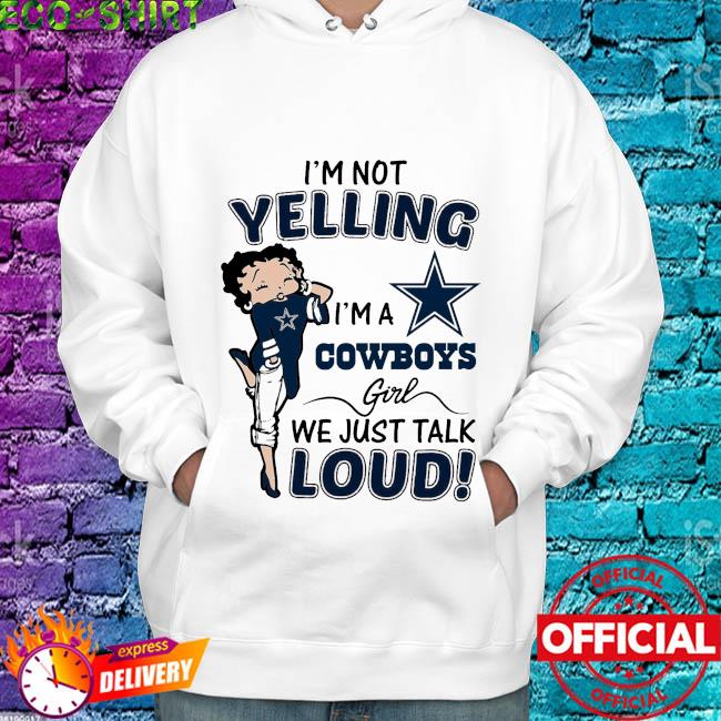 Betty Boop Dallas Cowboys Shirt - High-Quality Printed Brand