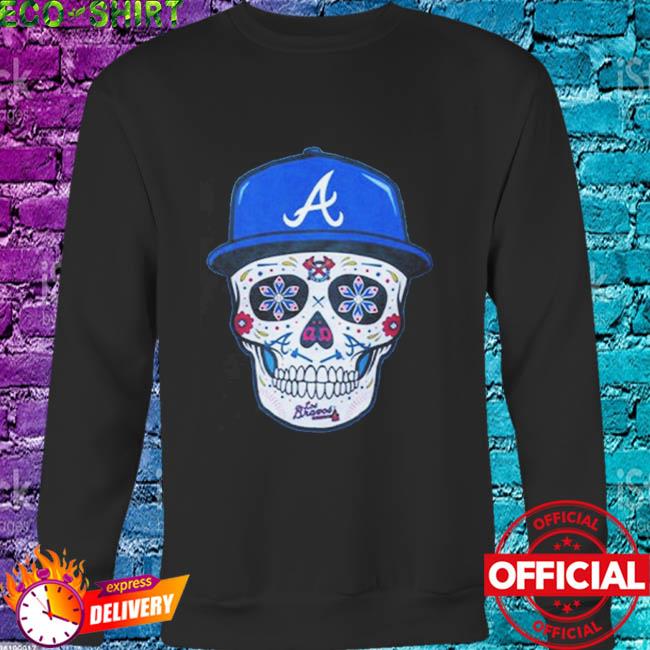 Atlanta Braves Sugar Skull Shirt, hoodie, sweater, long sleeve and