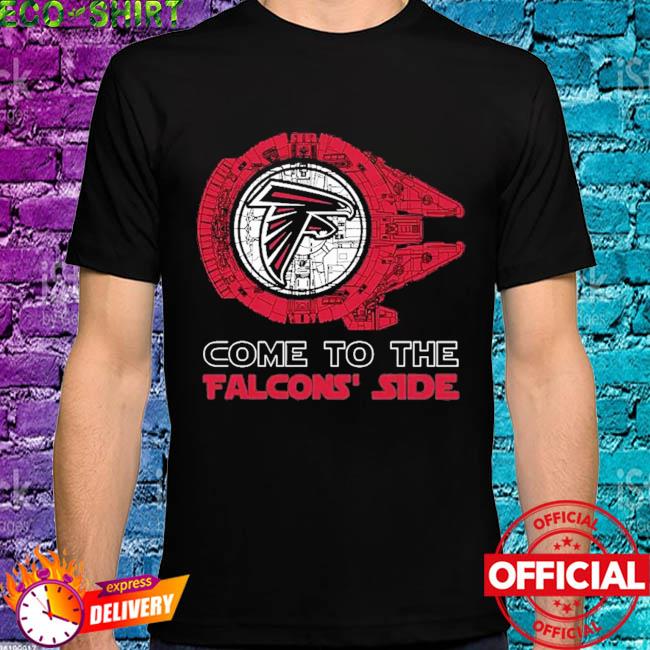 Atlanta Falcons: The Millennium Falcon (Star Wars) T-Shirt - TeeNaviSport