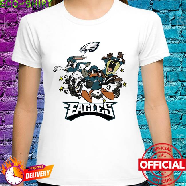 The Looney Tunes Football Team Philadelphia Eagles T-Shirt - T-shirts Low  Price