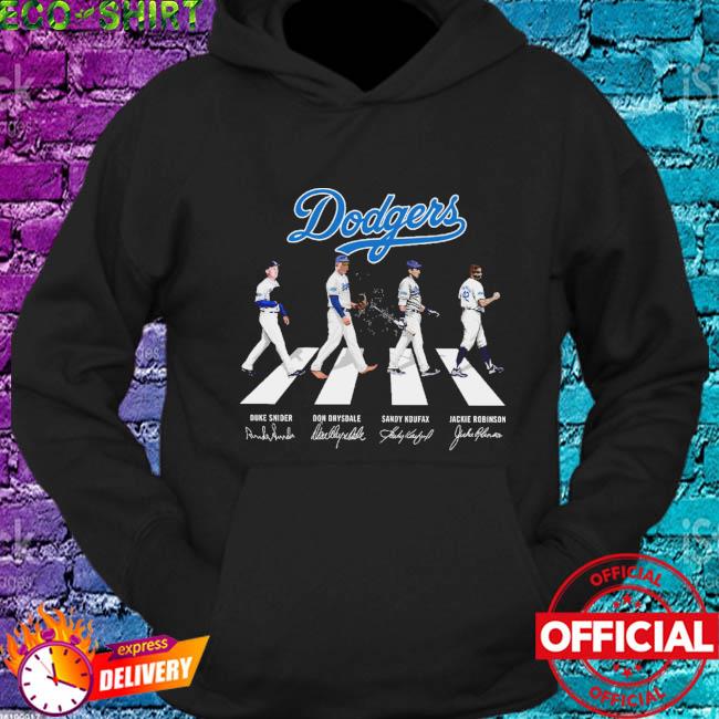 The Los Angeles Dodgers Abbey Road Signatures Shirt, hoodie, sweater, long  sleeve and tank top