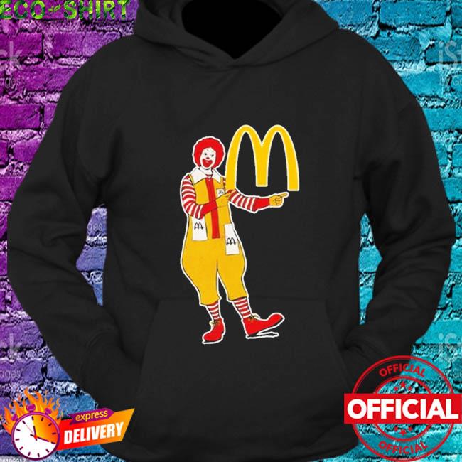 Ronald discount mcdonald hoodie