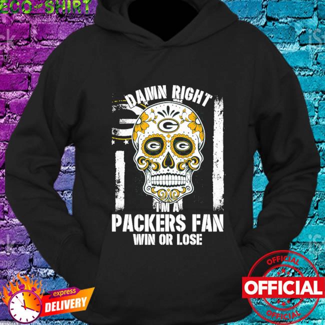 packers skull shirt