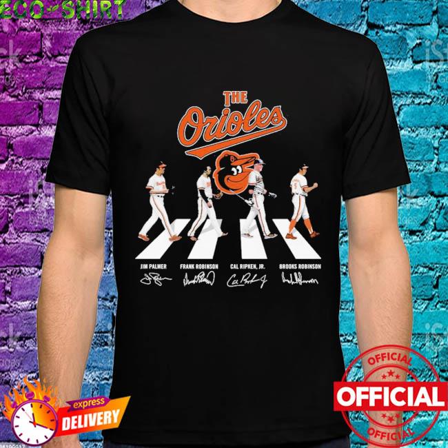 The Baltimore Orioles Abbey Road Signatures Shirt, hoodie, sweater, long  sleeve and tank top