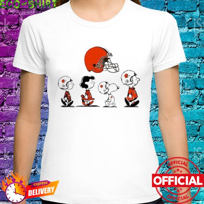 Cleveland Browns Peanuts Snoopy and Charlie Brown shirt, hoodie