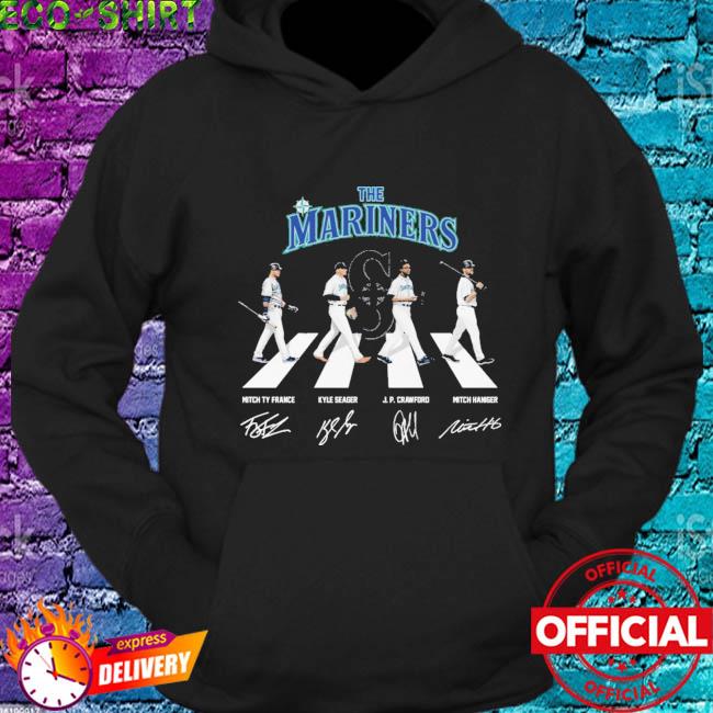 Seattle Mariners All Time Greats Abbey Road Signatures shirt