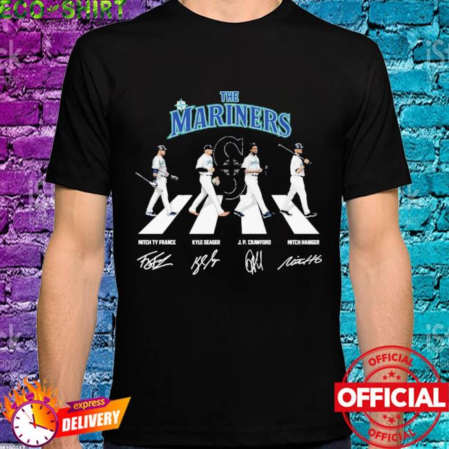 The Seattle Mariners Abbey Road signatures shirt, hoodie, sweater, long  sleeve and tank top
