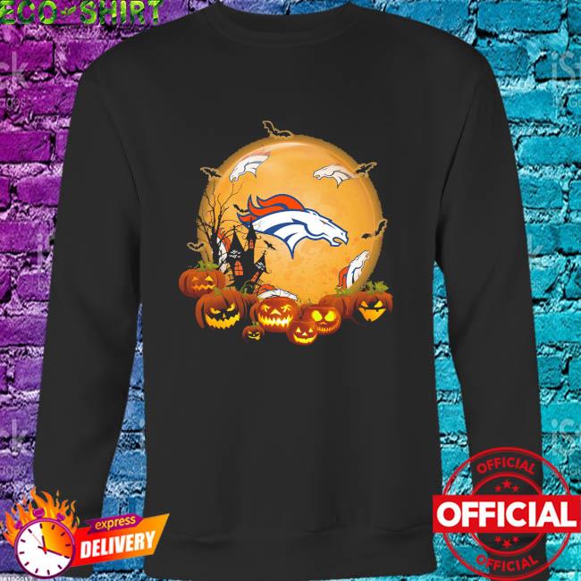 Halloween Pumpkin Denver Broncos shirt