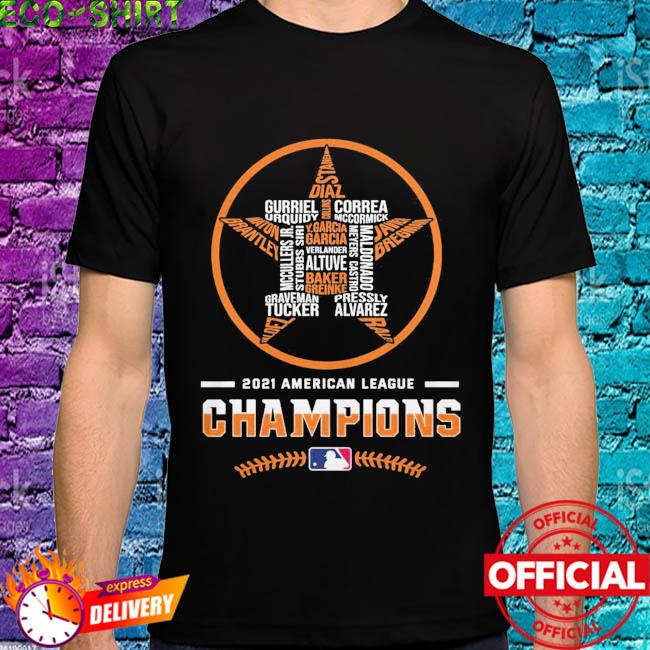 Houston Astros 2021 American League Champions shirt, hoodie, sweater, long  sleeve and tank top
