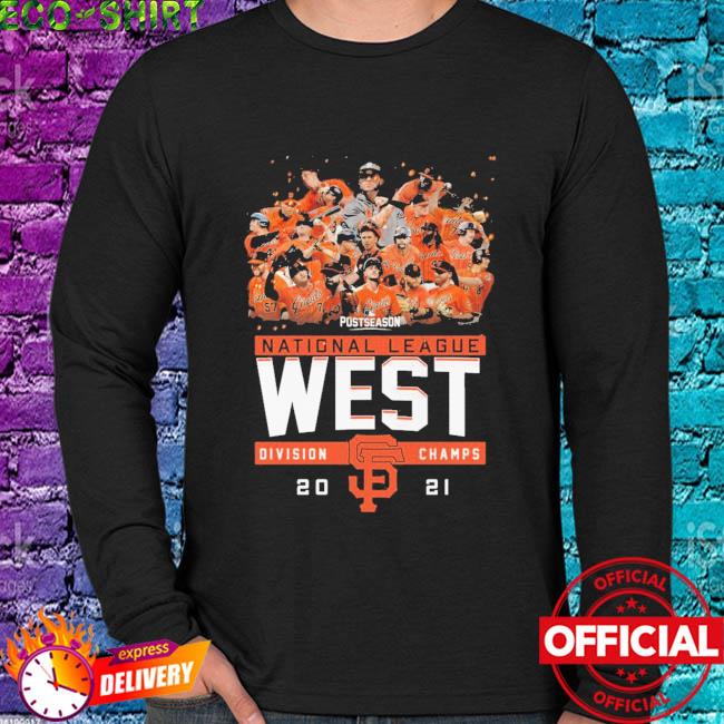 San Francisco Giants National League West Division Champs 2021 shirt,  hoodie, sweater, long sleeve and tank top