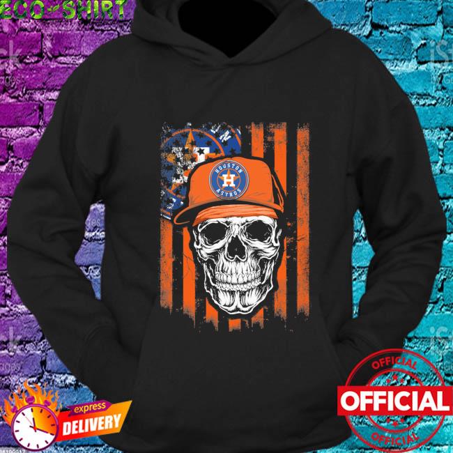 Skull Hat Houston Astros logo 2021 shirt, hoodie, longsleeve tee, sweater