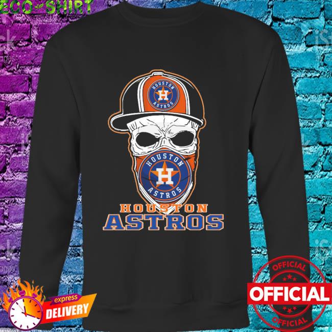 Skull Hat Houston Astros logo 2021 shirt, hoodie, longsleeve tee, sweater