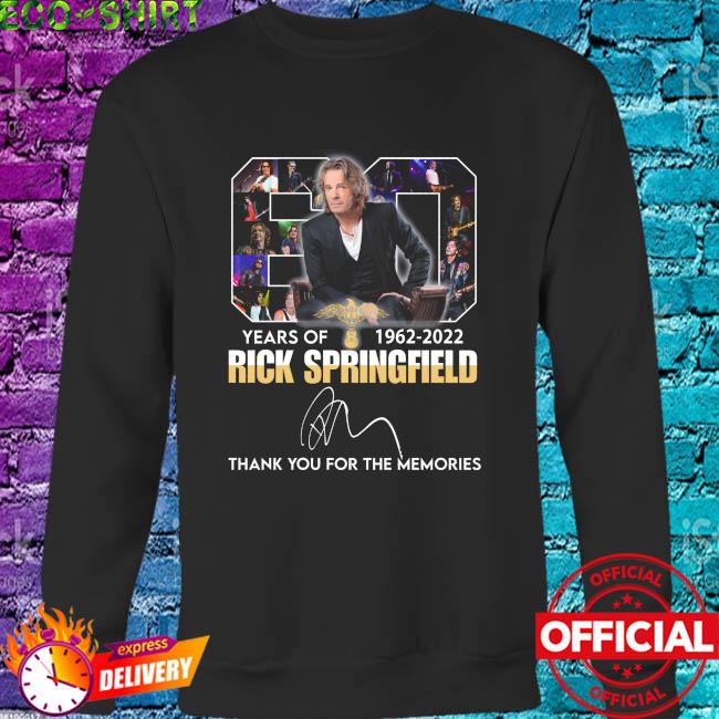 Rick Springfield Mens Pullover,Casual Long Sleeve Outwear