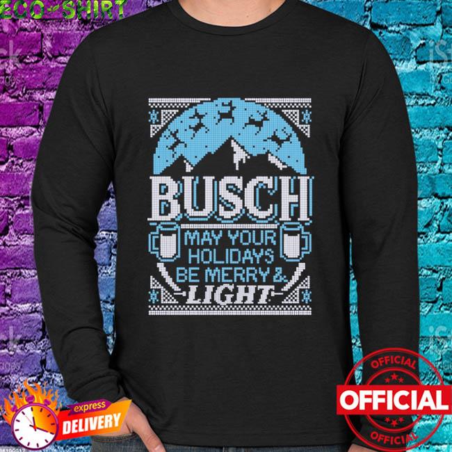 busch light sweater