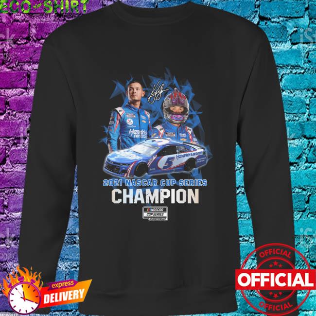 Kyle Larson 2021 Nascar Cup Series Champion signature shirt, hoodie,  sweater, long sleeve and tank top