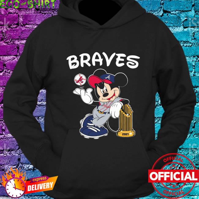 Disney Mickey Mouse Atlanta Braves 2021 Champion shirt, hoodie