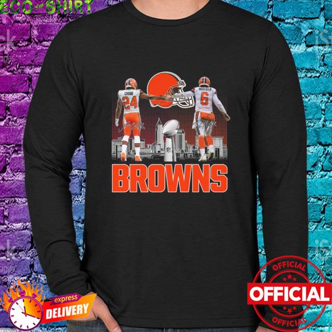 cleveland browns chubb shirt