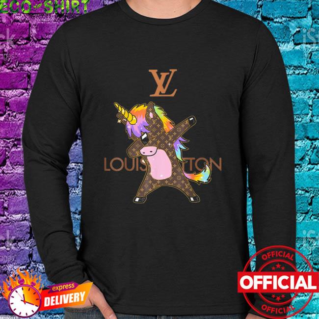 Dabbing Unicorn LV Louis Vuitton shirt, hoodie, sweater, long