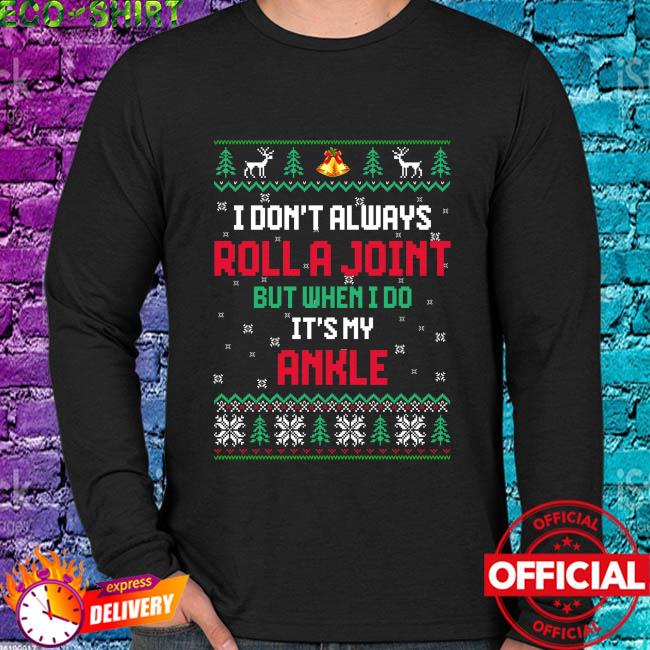 joint ugly christmas sweater