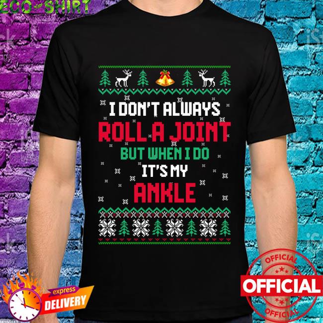 joint ugly christmas sweater