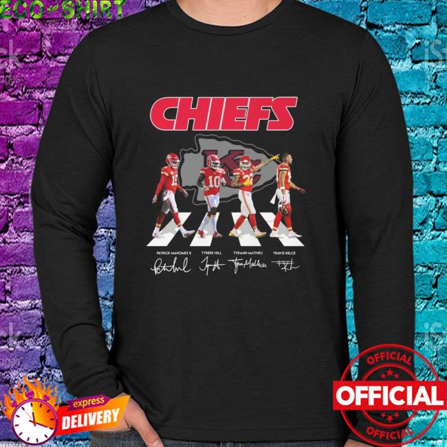 Kansas City Chiefs Abbey Road signatures shirt, hoodie, sweater, long  sleeve and tank top