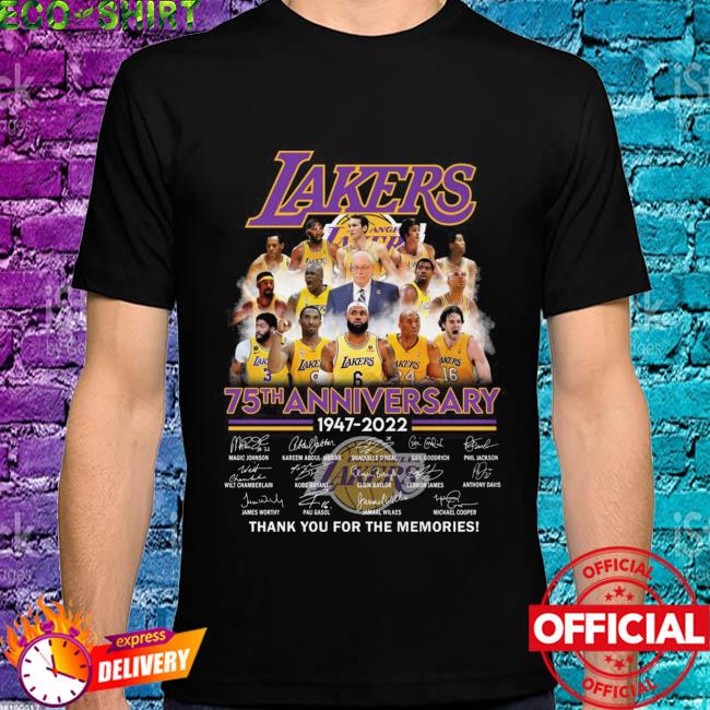 lakers 75th anniversary