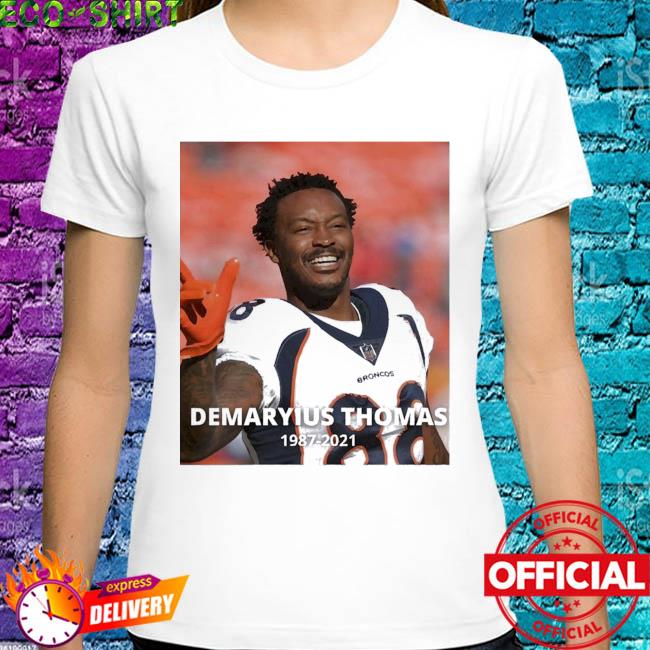 Demaryius thomas denver broncos thank you for the memories shirt