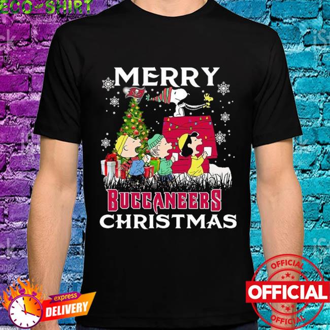 Tampa Bay Buccaneers Snoopy Christmas Shirt