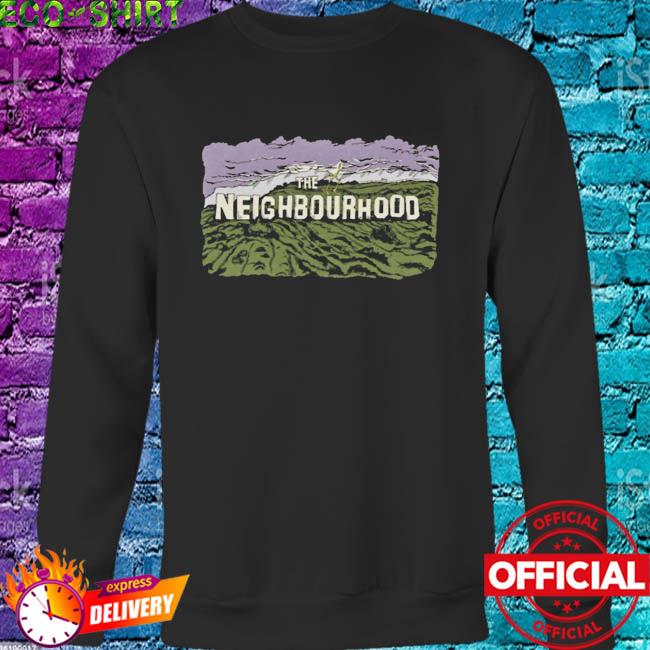 The neighbourhood merch the nbhd hollywood sign shirt, hoodie