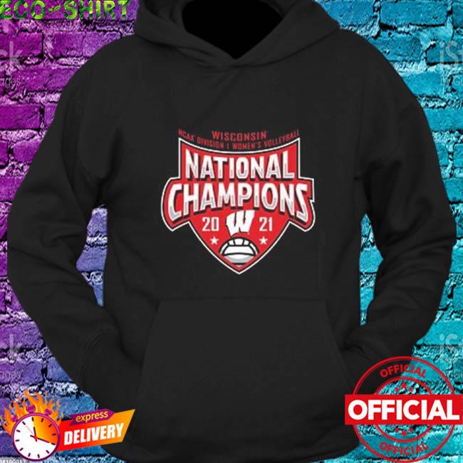 Wisconsin Badgers Black Women's 2021 Volleyball National Champions shirt,  hoodie, sweater, long sleeve and tank top