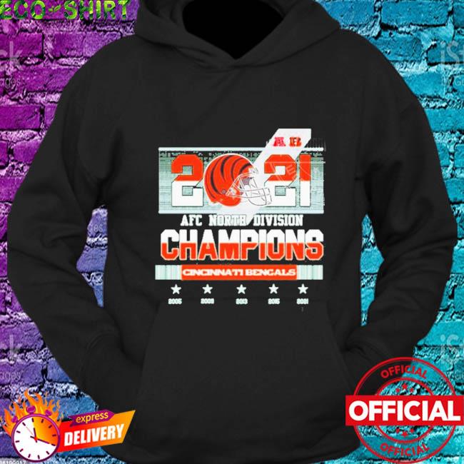 Cincinnati Bengals AFC North Division Champions run the North Champions  shirt, hoodie, sweater, long sleeve and tank top