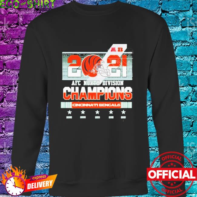 Cincinnati Bengals 2021 2022 Afc North Division Champions Shirt