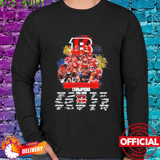 Cincinnati Bengals Team AFC North Division Champions Unisex T