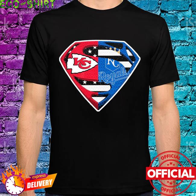 Superman Kansas City Chiefs vs Kansas City Royals New 2022 shirt