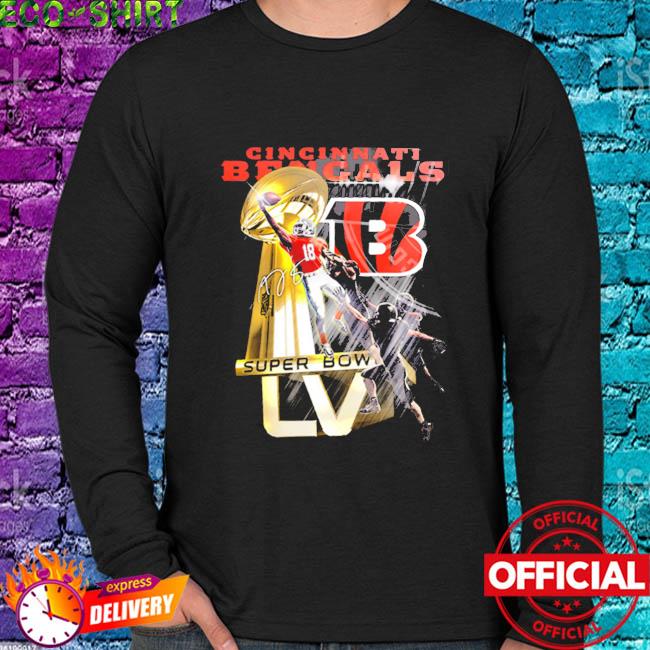 Official A. j. green cincinnati bengals super bowl trophy signature shirt,  hoodie, sweater, long sleeve and tank top