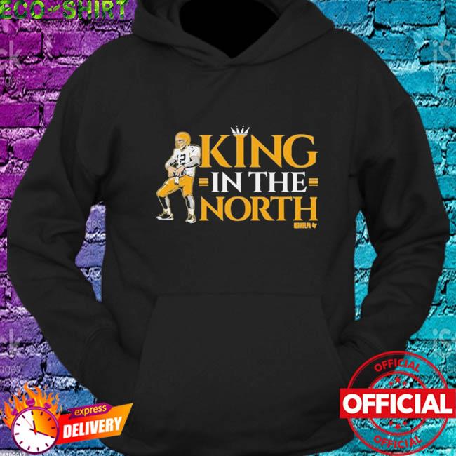 Aaron rodgers king in the sales north shirt