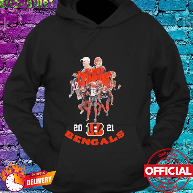 AFC North Champions 2021 Cincinnati Bengals shirt, hoodie, sweater and  v-neck t-shirt