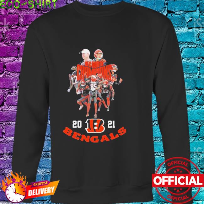 2021 2022 AFC North Champions Cincinnati Bengals T-shirt