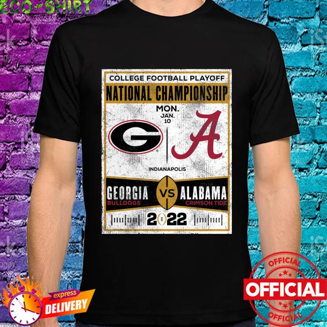 National Championship 2022 Georgia Football T Shirt