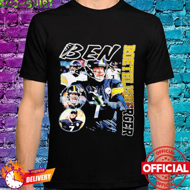 Pittsburgh Steelers 07 Ben Roethlisberger one last time shirt