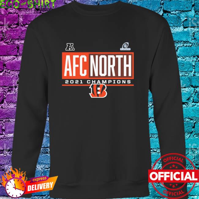 Conquered the north afc north champions bengals shirt, hoodie, sweater,  long sleeve and tank top