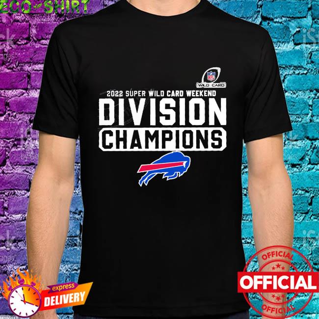 Buffalo Bills Winners Champions 2022 Super Wild Card Weekend T