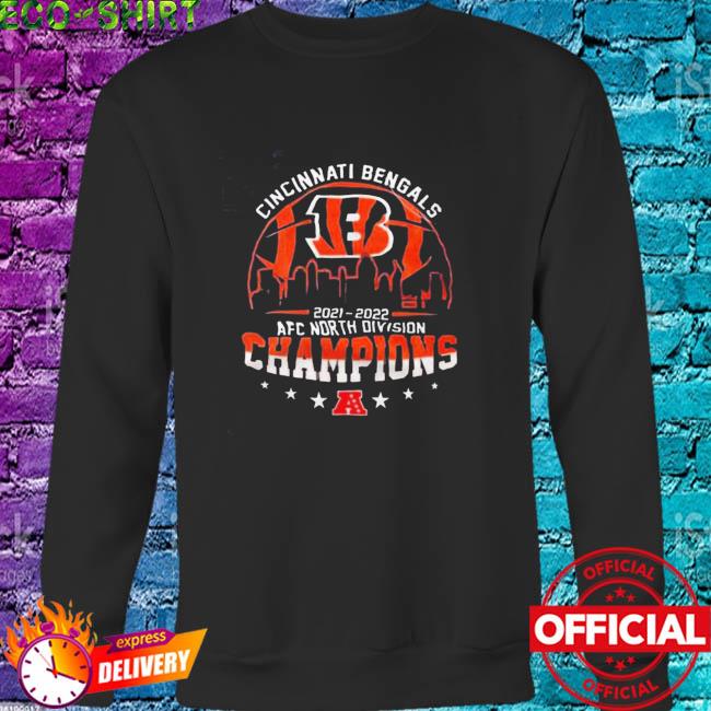 Cincinnati bengals afc north 2022 champions shirt, hoodie, sweater, long  sleeve and tank top