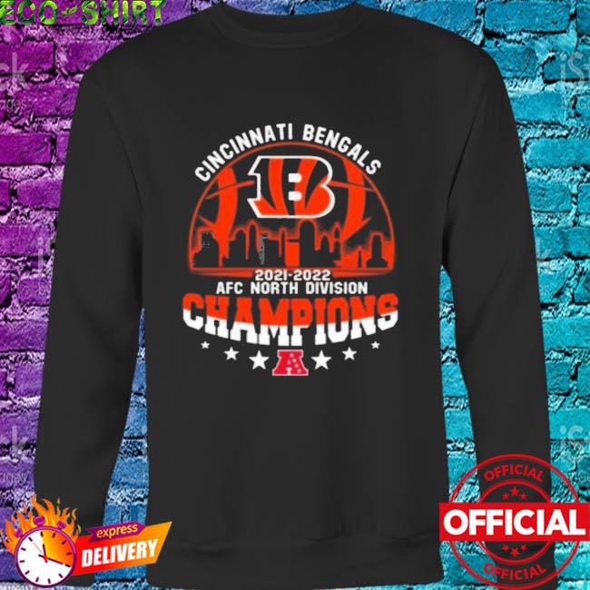 Cincinnati Bengals AFC North Division Champions Shirt, hoodie, sweater,  long sleeve and tank top