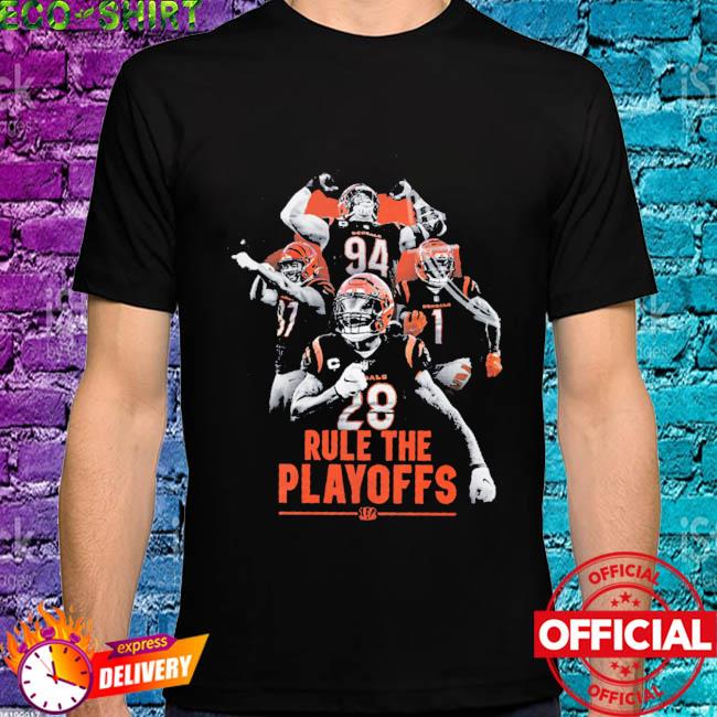 Cincinnati Bengals Rule The Playoffs 2022 Divisional Round Champions Unisex  T-Shirt - REVER LAVIE