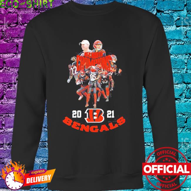 Cincinnati Bengals Team AFC North Champions 2021 Shirt, hoodie