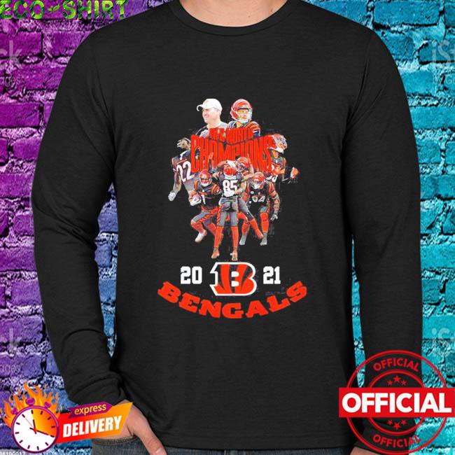 Cincinnati Bengals Run The North 2021 AFC North Division Champions Trophy  Collection Shirt, hoodie, sweater, long sleeve and tank top